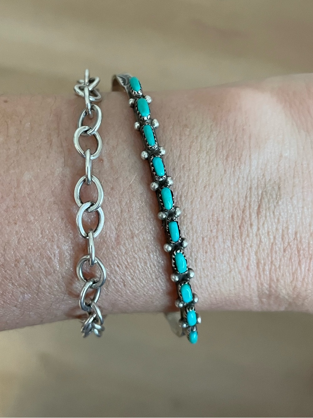 Native Style Sterling Cuff Bracelet